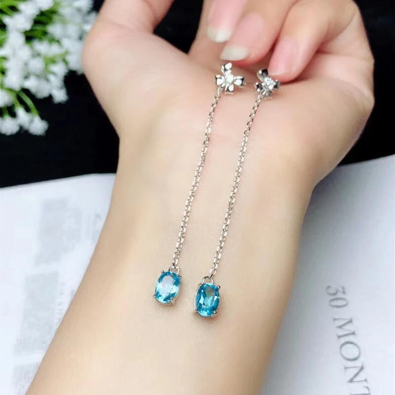 Женские серьги KJJEAXCMY boutique jewelryar из стерлингового серебра 925 пробы с