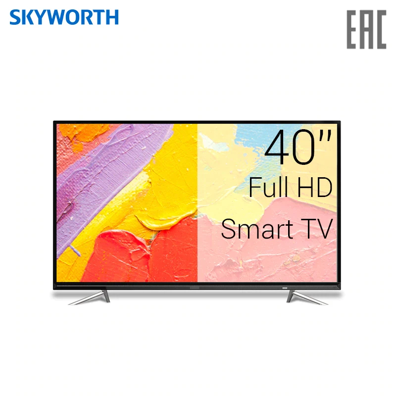Телевизор 40'' Skyworth 40E2 FullHD SmartTV | Электроника