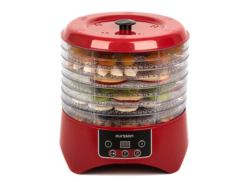 Дегидратор осушитель Oursson DH3501D/RD Сохранение дегидрация овощей фруктов ягоды