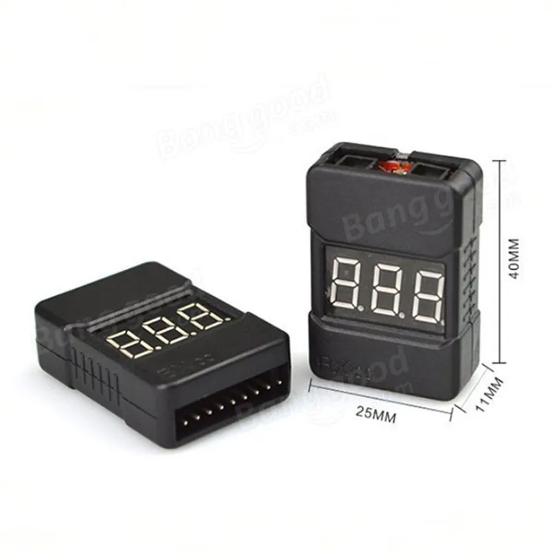 BX100 1-8S Lipo тестер напряжения батареи/сигнал тревоги низкого напряжения/напряжение батареи Che cker с двумя динамиками