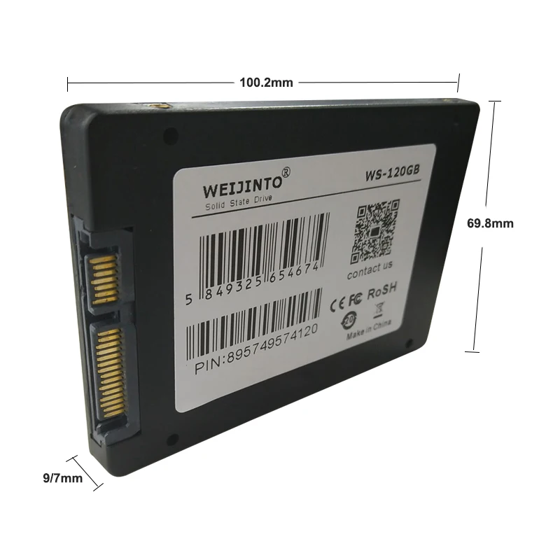 Жесткий диск SSD SATA3 2 5 дюйма 60 Гб 120 ГБ 240 128 256 64 чехол для жесткого диска HD HDD и