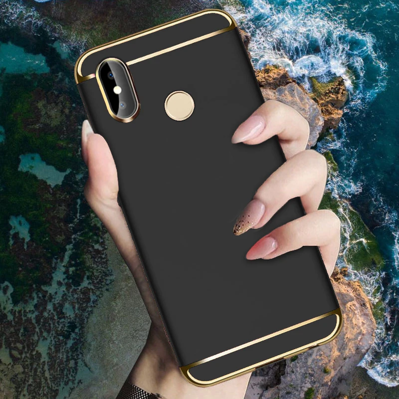 Ультра тонкий покрытие жесткие рамки на задней крышке для сяо mi Max 3 задняя крышка