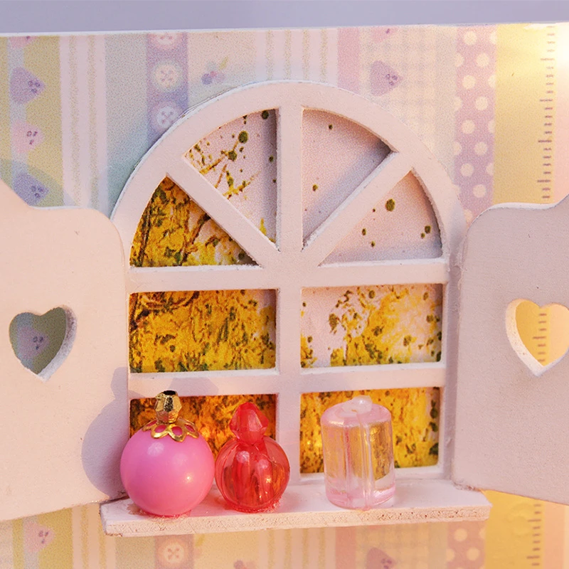 Дети DIY миниатюрюры для кукольного домика Casa miniatura de munecas Oyuncak игрушки детей Boneca Domek