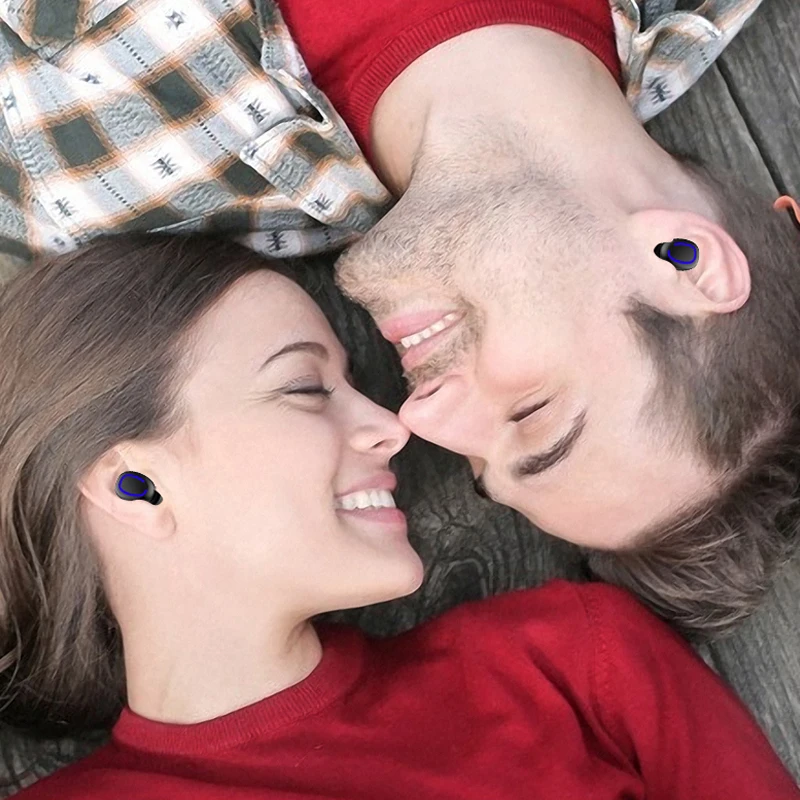 Bluetooth 5,0 беспроводные наушники TWS спортивные наушники Handsfree наушники Blutooth гарнитура вкладыши мини футляр для наушников для телефона