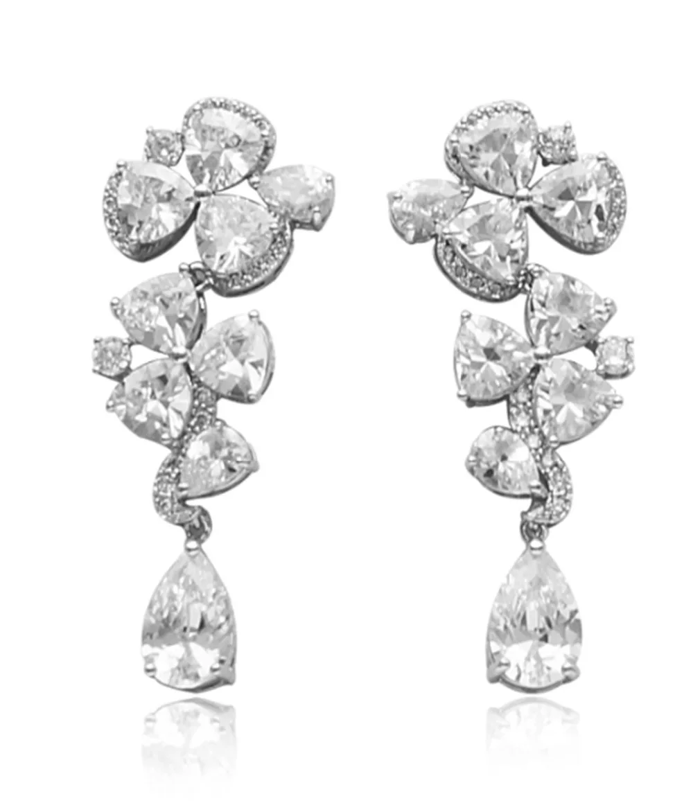 

Zirconia Earrings Jewelry Sets