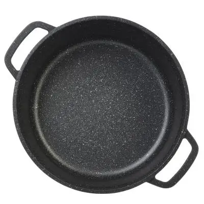 Казан с крышкой -сковородой гриль антипригарное покрытие | Дом и сад