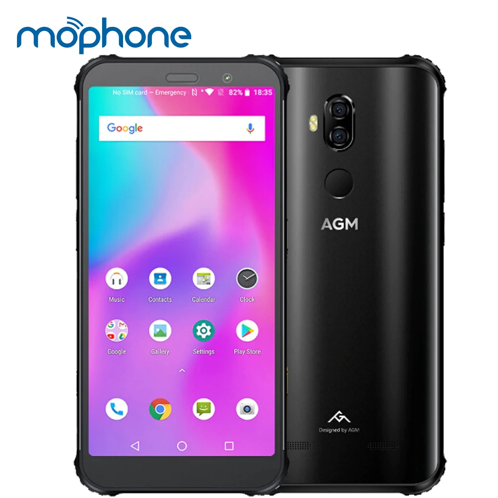 AGM X3 прочный 4G 8/6GB + 256/128/64GB Водонепроницаемый мобильный телефон 5 99 &quotQualcomm 845