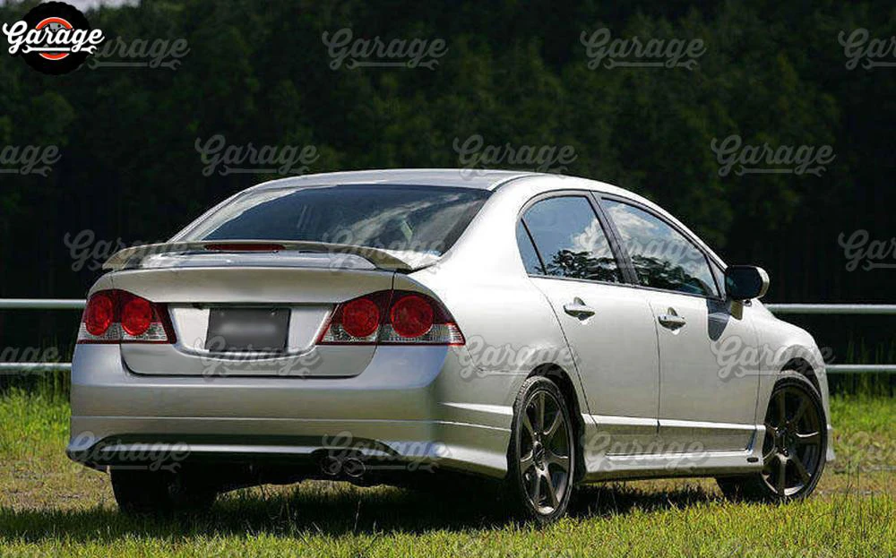 Спойлер с чехлом для стоп-сигнала Honda Civic Sedan 2006-2011 спортивные аксессуары из