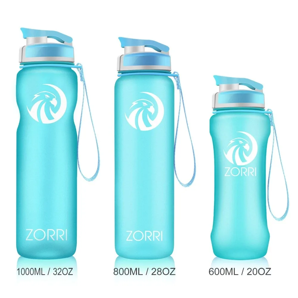Бутылка для воды ZORRI из тритана с защитой от протечек без бисфенола А 1000