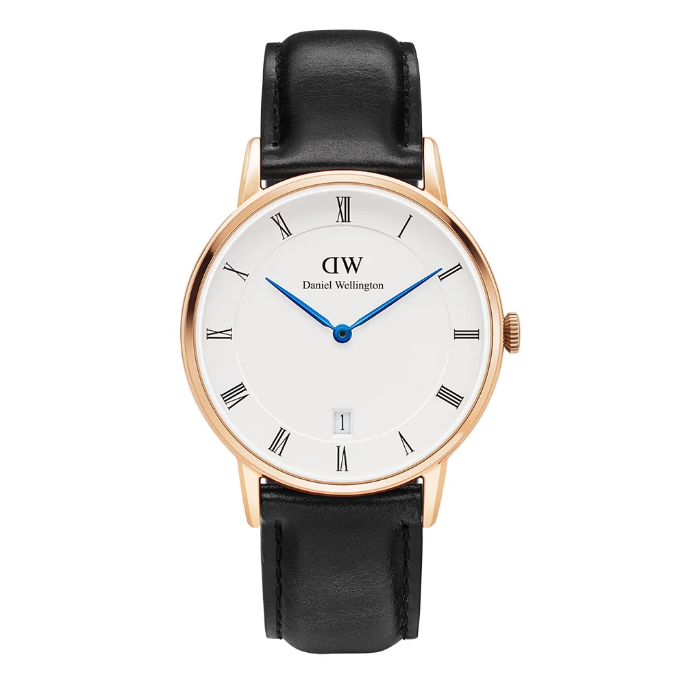 Наручные часы Daniel Wellington Dapper Sheffield 38 мм RG White|Кварцевые мужские часы| |