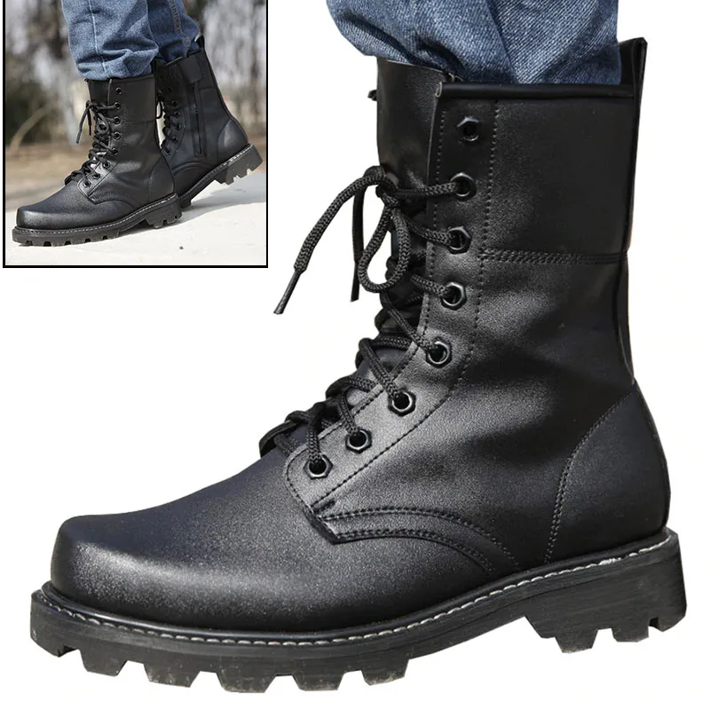 Уличные треккинговые ботинки для мужчин и женщин военные боевые с твердым носком