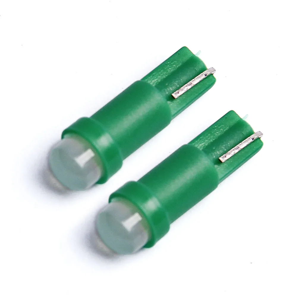 Elifine 20 шт. Автомобильная интерьерная T5 Led 1 SMD DC 12V керамическая лампа для приборной