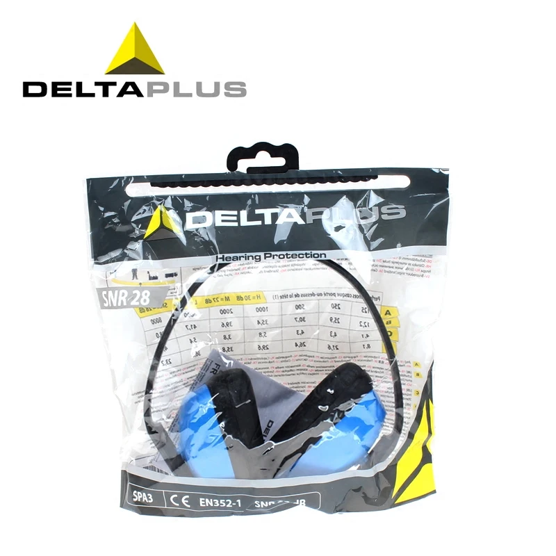 DeltaPlus 103010 синий наушник звуконепроницаемый анти-шум Спящая съемка беруши профессиональные промышленные наушники ZXH4301