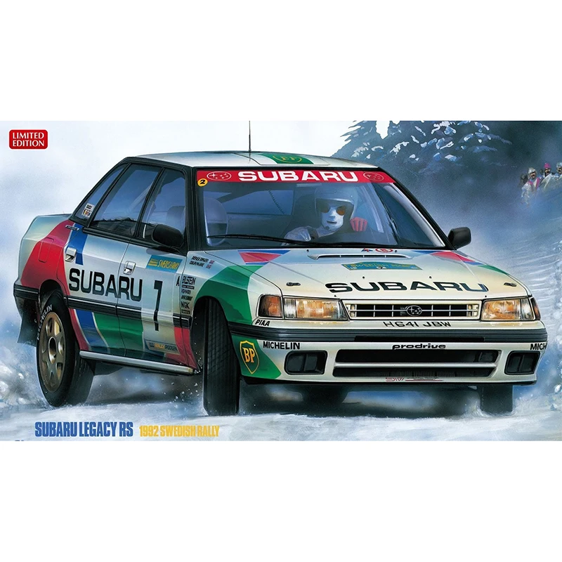 1/24 Hasegawa 20290 SUBARU LEGACY RS 1982 хобби шведской модели ралли|Наборы для сборки моделей| |