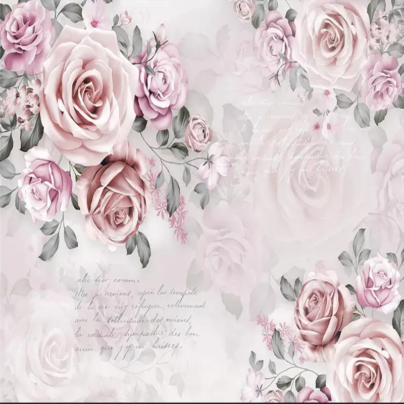 Фотообои Dream Rose для спальни дивана телевизора на заказ высококачественные