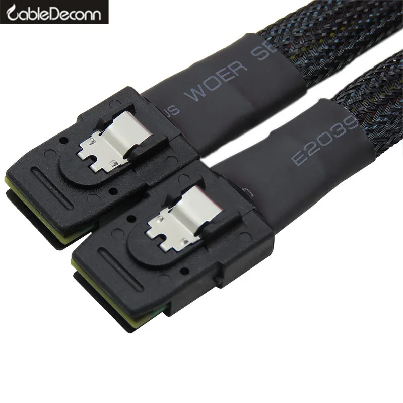 

SATA Cable Mini SAS Cable Mini SAS 36P to 36 Pin SFF-8087 to SFF8087 HD Data Cable 0.5M
