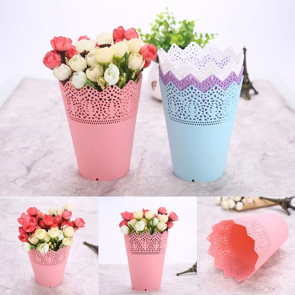 

Crown Flower Pot Succulent Planter Desktop Bedside Storage Holder Trash Can Multifunction Hangable 2018 Garden Bonsai Vertical