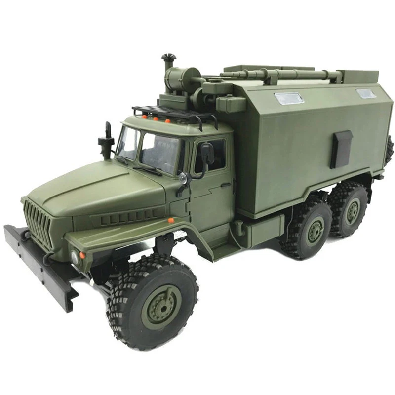 WPL B36 Урал 1/16 2 4G 6WD Rc автомобиль военный грузовик Рок Гусеничный команда связи