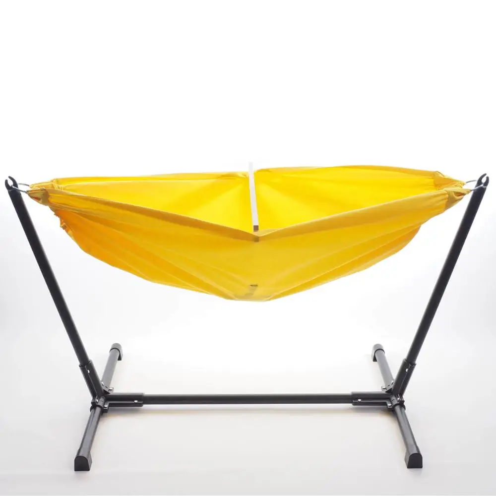 Yellow Природная детская и Младенческая люминка постельные принадлежности Гамак для внутреннего или наружного Svava gondola детский гамак с металлической подставкой - Цвет: Yellow