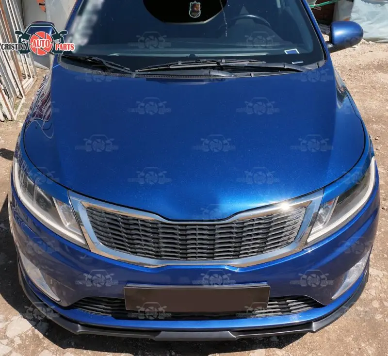Eyebrows for Kia Rio 3 2011-2014 headlights cilia eyelash plastic ABS moldings decoration trim covers car styling | Автомобили и