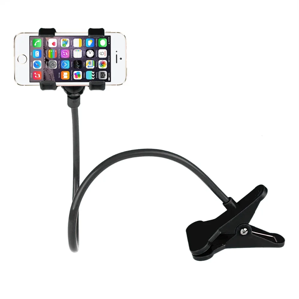 Держатель для телефона на длинной ножке Гибкая подставка кровати стола
