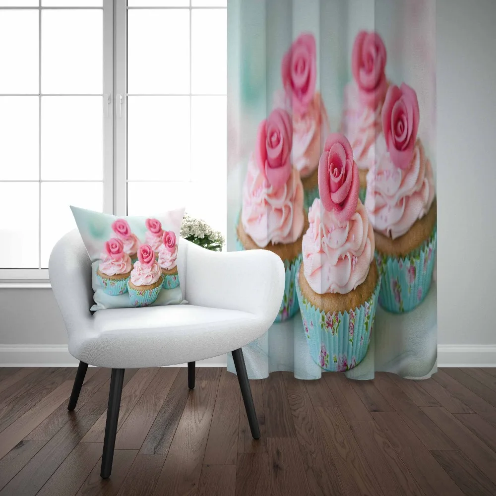 Еще синего и розового цвета для выпечки кексов розы конфеты 3d принт Гостиная