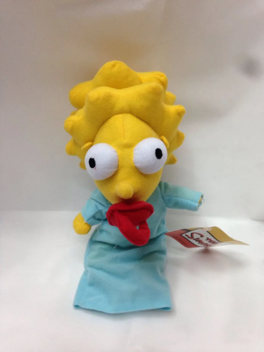 35 см Плюшевые игрушки Семья Симпсонов Барт сын дочери Лиза мультфильм фильм