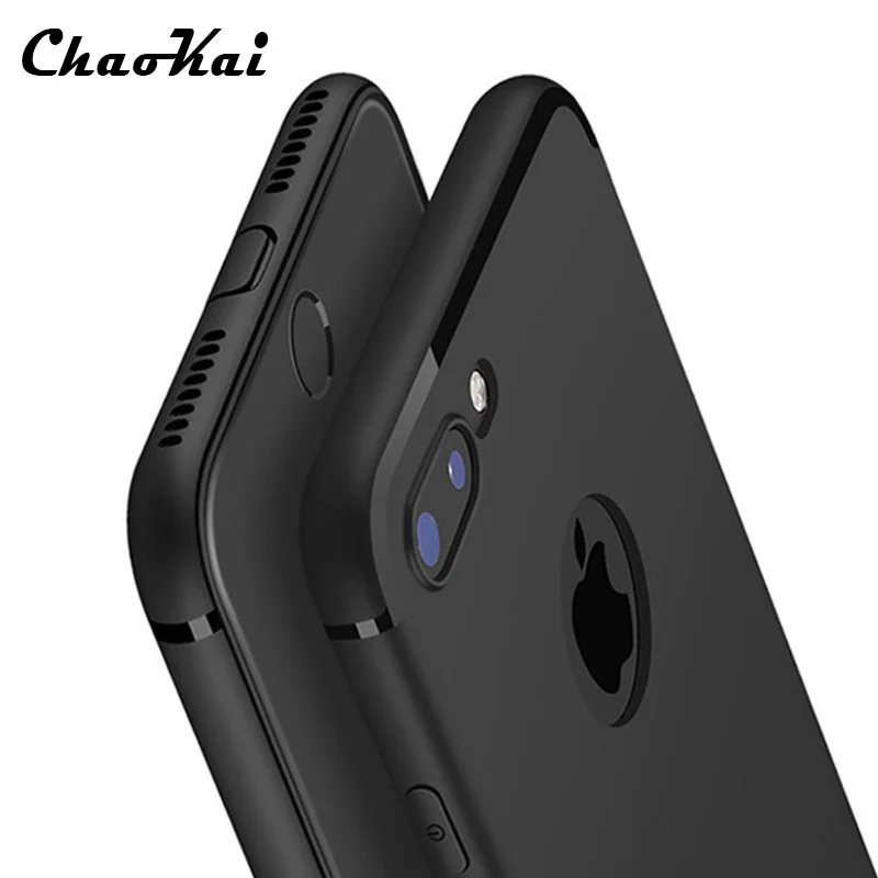 ChaoKai Ультратонкий цвет Мягкий силикагель обложка чехол Для iPhone 5 5S SE 6 S 7 8 Плюс ТПУ