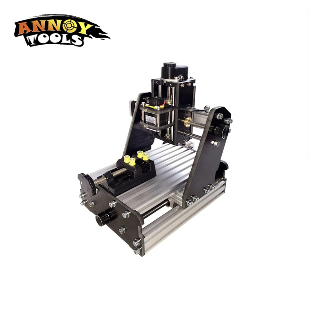 New ANNOYTOOLS CNC DIY engraving machine 3axis mini Pcb Milling Machine Wood Carving cnc router GRBL control | Инструменты