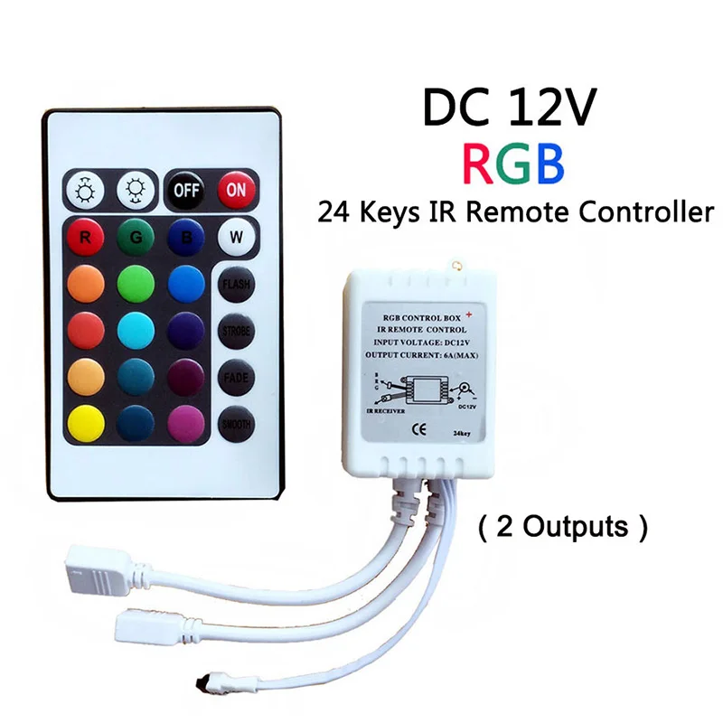 ИК RF беспроводной музыкальный пульт дистанционного управления RGB RGBW управление