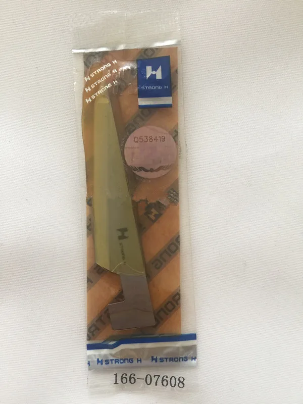 STRON G.H бренд REGIS для швейной машины JUKI APW-192, Угловое лезвие B2 (справа), запчасти для швейных машин, 166-07608