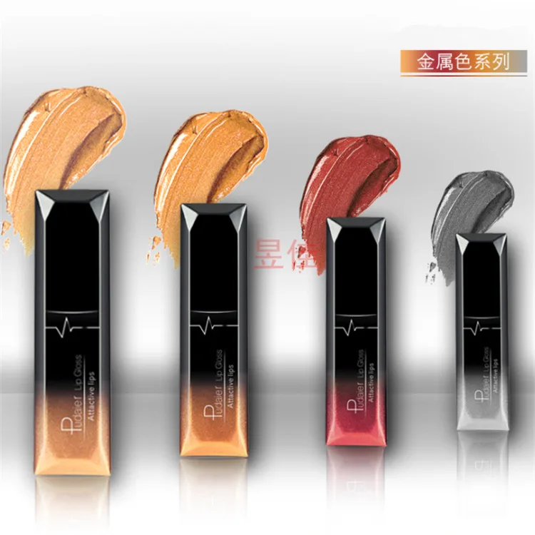 2019 горячий pudaier блеск для губ водостойкий матовый lipkit телесный стойкий Набор
