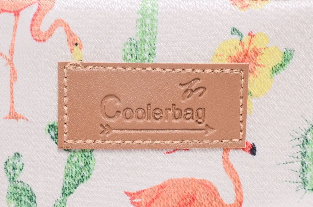 Insulation package Aluminium foil insulated Picnic lunch bag cartoon print women fashion warmer food keeper bag ice pack