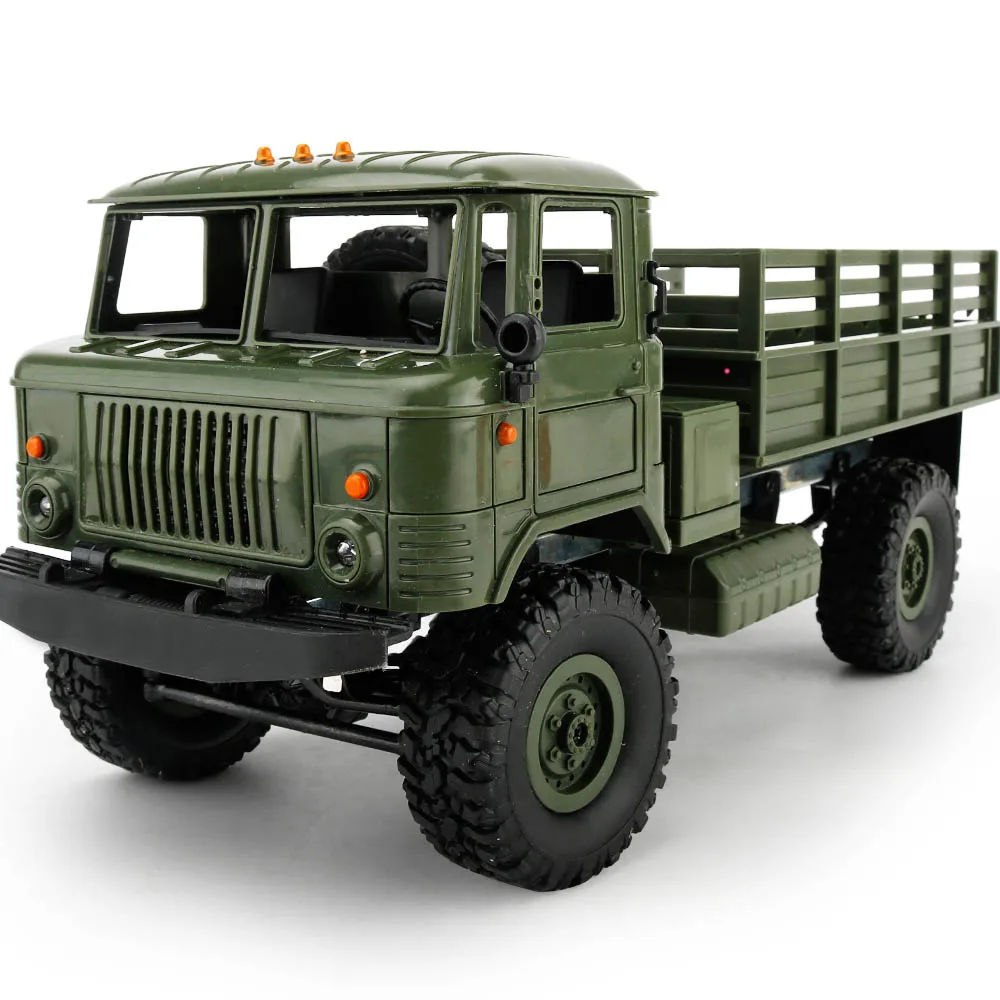 WPL B 24 GAZ 66 1:16 пульт дистанционного управления военный грузовик 4 колеса