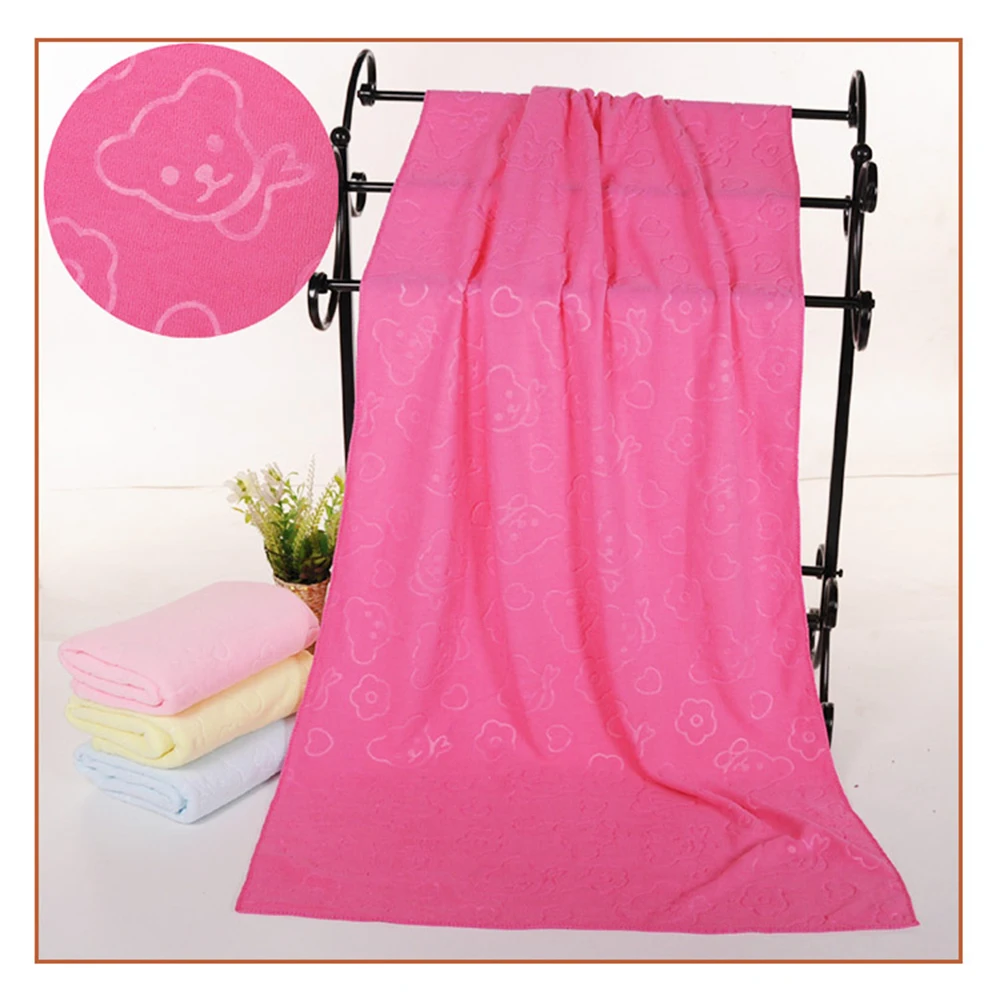 

Cartoon Bear Soft Large Absorbent Microfiber Drying Beach Swim Sport Bath Towel Sheet