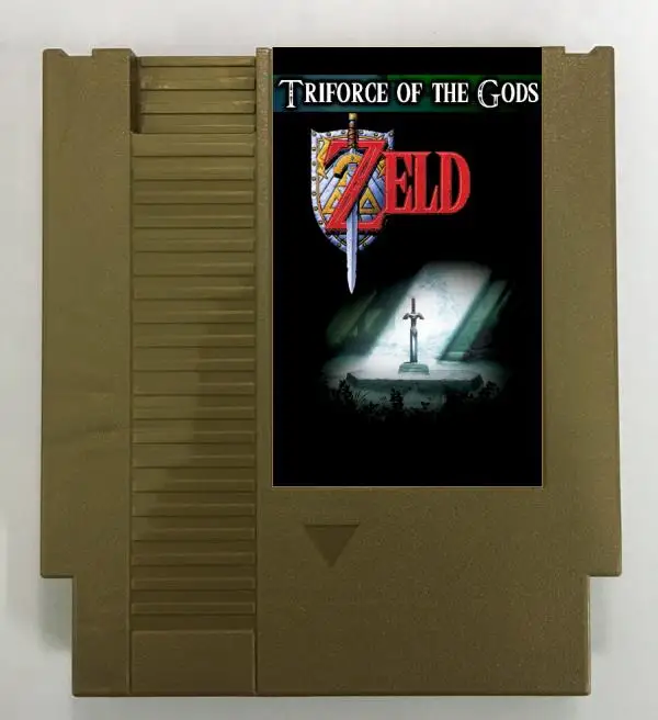 Игровой картридж Triforce of THE Gods для консоли NES ZELD @ 3 | Электроника