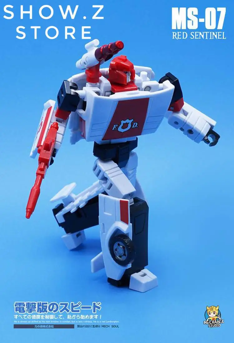 [Show. Z магазин] MechFansToys MFT мех вентиляторы игрушечные лошадки MS-07 MS07 красный Sentinel Red