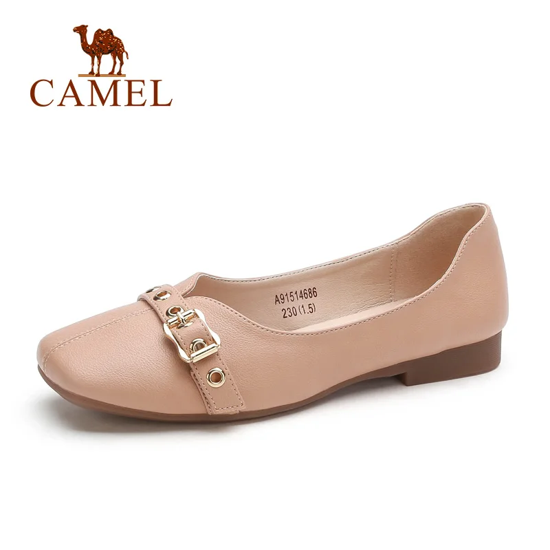 CAMEL/Новые осенние женские туфли-лодочки повседневные модные туфли в британском