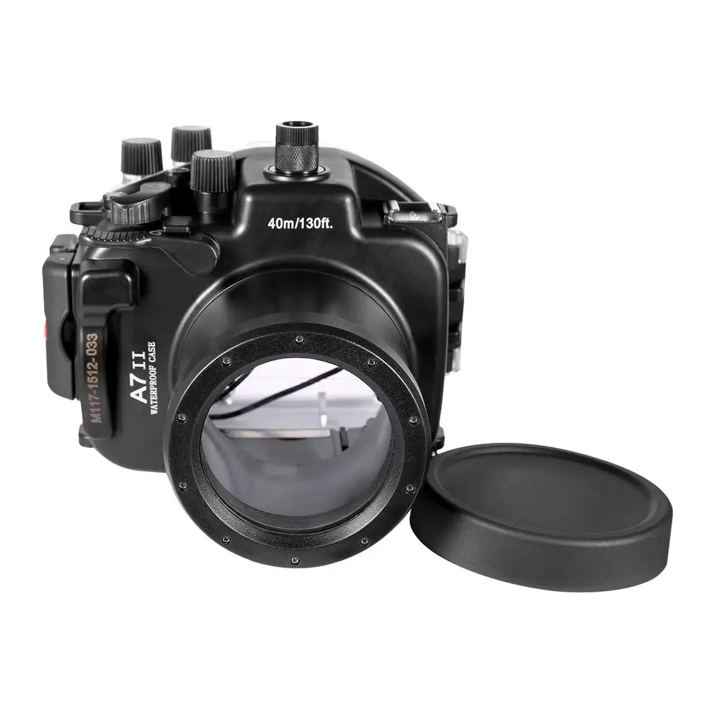 Водонепроницаемый корпус Meikon A7II A7R II 40 м 130 футов для камеры Sony A7 28 70 мм