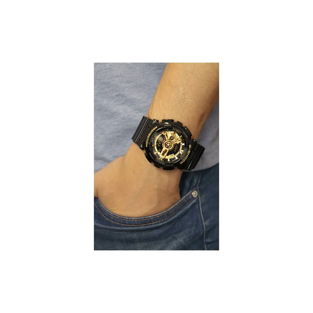 Quartz Wristwatches Casio for mens GA 110GB 1A Watches Mans Watch Wristwatch Wrist men G Shock|Мужские спортивные часы| |