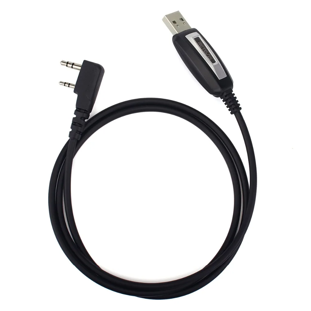 2Pin USB кабель для программирования RETEVIS H777 RT22 RT24 RT 5R RT81 RT15 RT80 Kenwood Baofeng UV UV5R 82 888 S