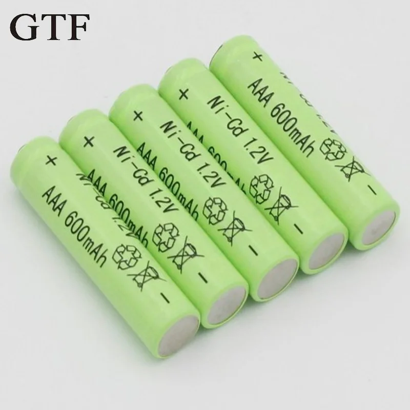 5 шт. Ni MH аккумуляторные батарейки AAA 600 мАч|rechargeable battery|battery wirelessbattery rechargeable |