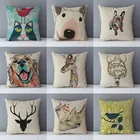 Подушка квадратная декоративная, 45x5 см, без сердечника