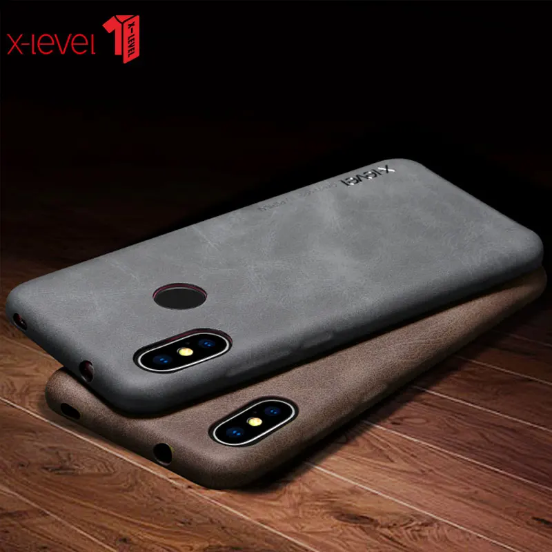 Кожаный чехол для Xiaomi mi A2 Lite, чехол X-Level, ультратонкий деловой чехол для mi A2, чехол для Xiao mi Red mi 6 Pro