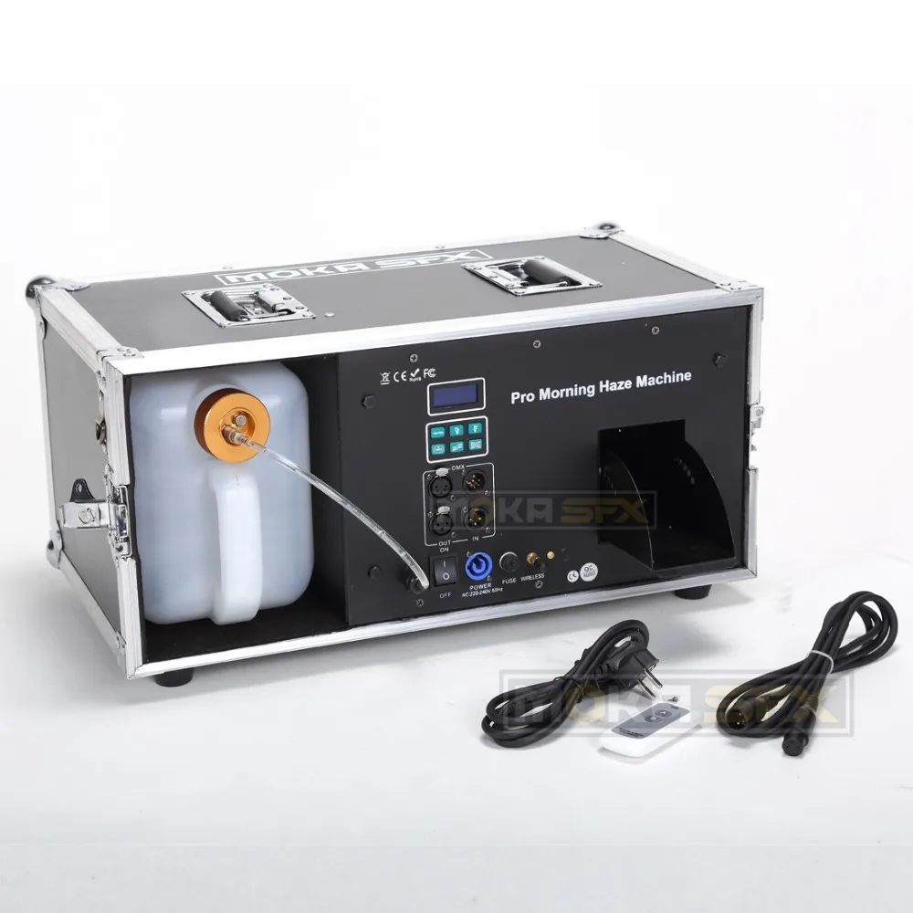 Профессиональная машина утренней дымки 1200 Вт сценическая машина Fogger DMX дымовые эффекты Hazer машина Профессиональный Fogger сценическое оборудование