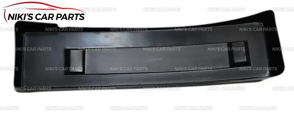 Подиум рамки номерного знака для Mitsubishi Lancer X FL 2011 2015 на переднем бампере ABS