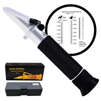 pet clinical refractometer with atc tri scale serum plasma protein test 2 14gdl urine specific gravity 1 000 1 060sg