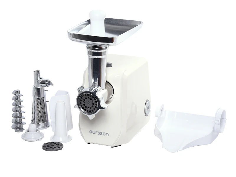 Мясорубка Oursson MG5000/IV приготовления фарша насадки для колбасок и кеббе