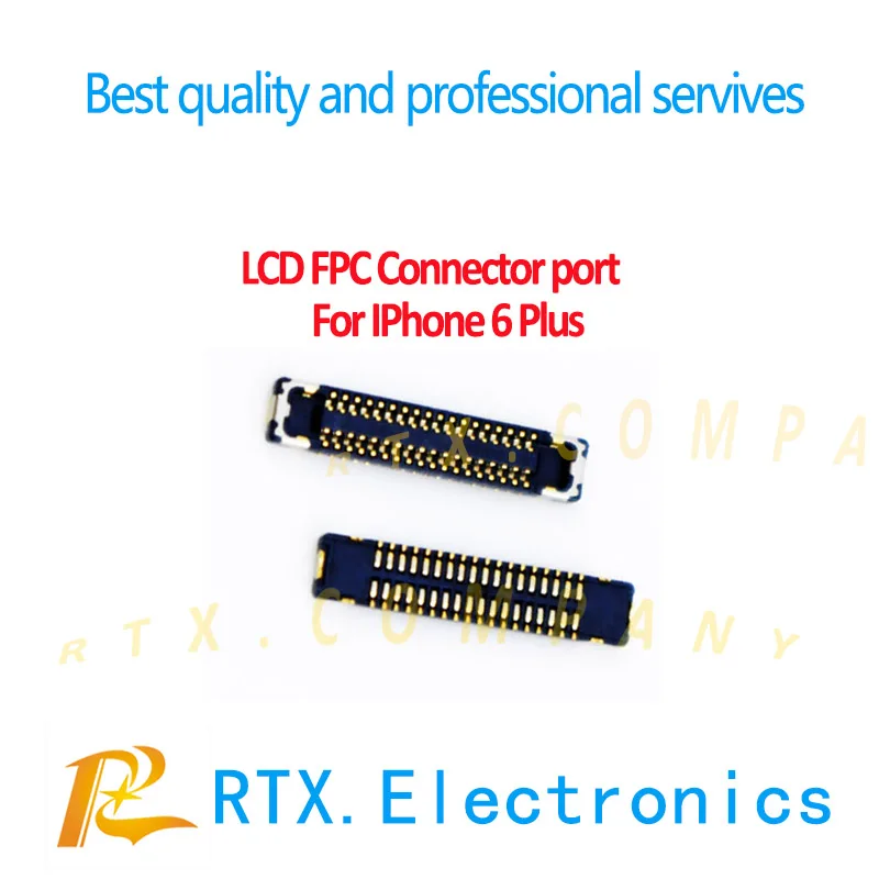 

10pcs/lot LCD Screen Digitizer Dispaly & Touch FPC Connector Port Replacement For IPhone 5 5C 5S 6 6plus 6p Logicboard Connector