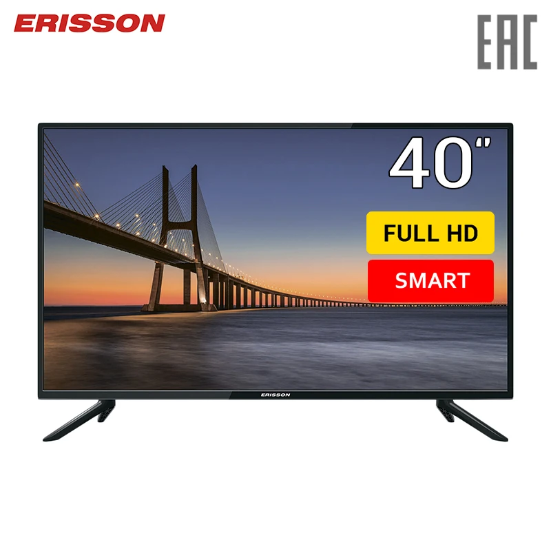 Телевизор 40&quot Erisson 40FLE19T2SM FullHD SmartTV | Электроника